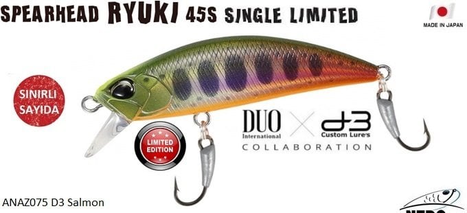 Spearhead Ryuki 45S D3 ANAZ075 Salmon