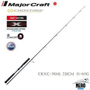 MC New Crostage CRXC-76ML Offshore Casting Kamış Saptan 2 Parça 231cm 15-60g