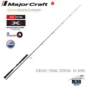 MC New Crostage CRXC-73ML Offshore Casting Kamış Saptan 2 Parça 222cm 15-60g