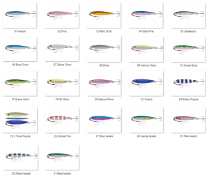 MC Jigpara Short JPS-60gr #08 Silver