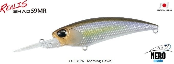 Realis Shad 59MR  CCC3176 / Morning Dawn