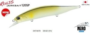 Realis Jerkbait 120SP DST3070 Dead Ayu
