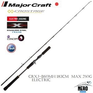 MC New Crostage CRXJ-B60MH/DENDOU electric ijg Kamış 183cm Max 250g