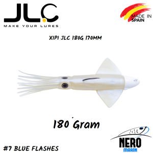 JLC Xipi Silikon Kalamar 180gr. #7 Blue Flashes