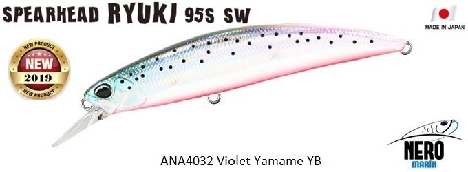 Spearhead Ryuki 95S SW ANA4032 Violet Yamame YB