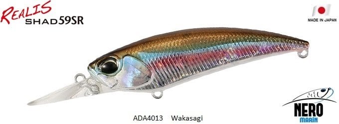Realis Shad 59SR  ADA4013 / Wakasagi
