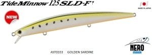 Tide Minnow 125 SLD-F  AST0333 / Golden Sardine