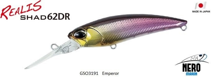Realis Shad 62DR  GSO3191 / Emperor