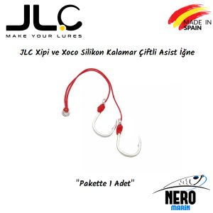 JLC Xipi Sllikon Kalamar ve Xoco Silikon Sübye Çiftli Asist İğne 1 Adet/Paket