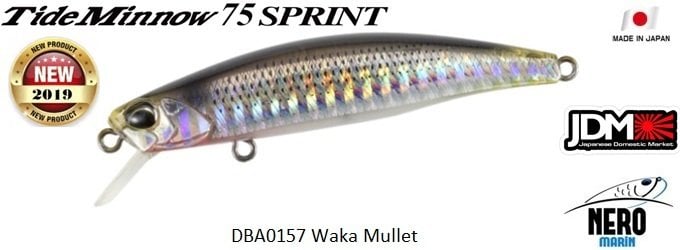 Tide Minnow 75 Sprint DBA0157 Waka Mullet