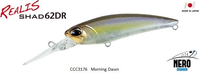 Realis Shad 62DR  CCC3176 / Morning Dawn