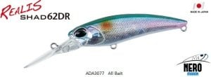 Realis Shad 62DR  ADA3077 / All Bait