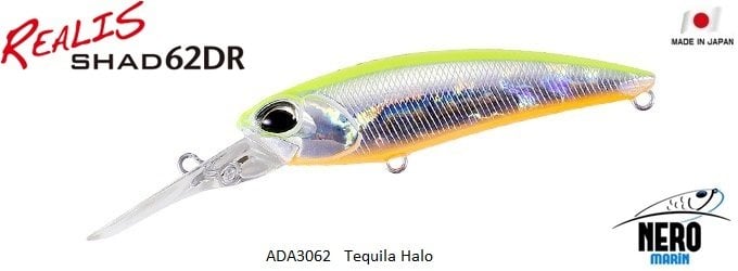 Realis Shad 62DR  ADA3062 / Tequila Halo