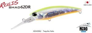 Realis Shad 62DR  ADA3062 / Tequila Halo