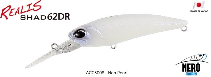 Realis Shad 62DR  ACC3008 / Neo Pearl
