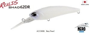 Realis Shad 62DR  ACC3008 / Neo Pearl