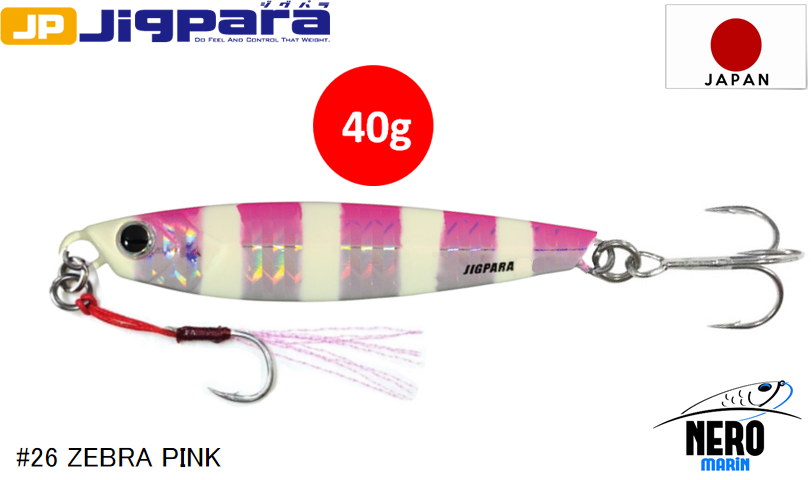 MC Jigpara Short JPS-40gr #26 Zebra Pink
