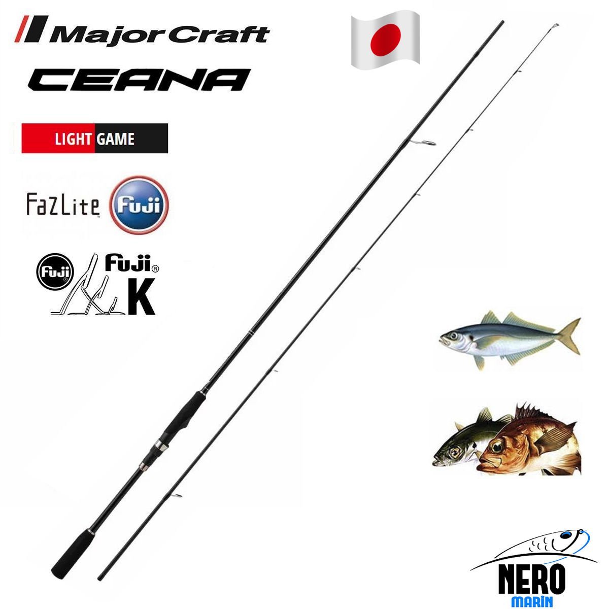 MC Ceana CNS-762UL Mebaru Kamış 228cm 2-10g