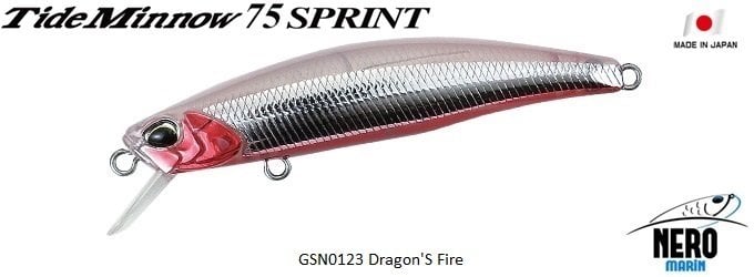 Tide Minnow 75 Sprint GSN0123 Dragon'S Fire