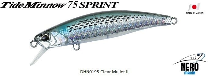 Tide Minnow 75 Sprint DHN0193 Clear Mullet II