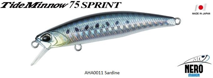 Tide Minnow 75 Sprint AHA0011 Sardine