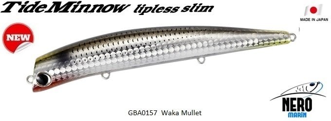 Tide Minnow Lipless Slim 125 SSR  GBA0157 / Waka Mullet