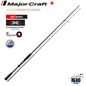 MC New Crostage CRX-662ML/S Boat Seabass Spin Kamış 202cm 6-28g