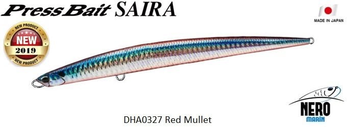Press Bait Saira DHA0327 Red Mullet