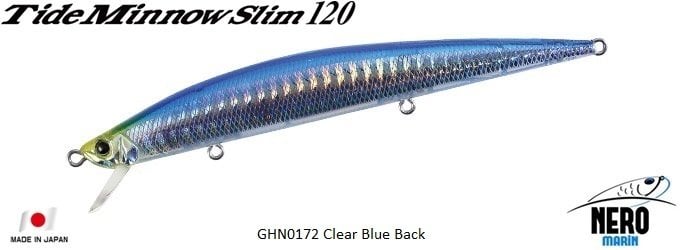 Tide Minnow Slim 120  GHN0172 / Clear Blue Back