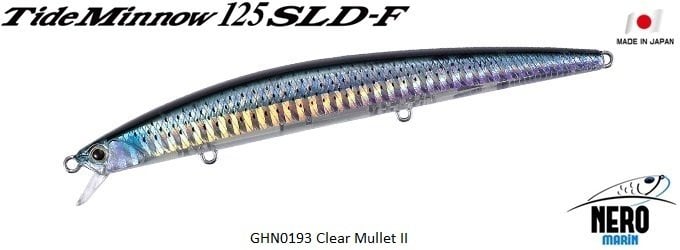 Tide Minnow 125 SLD-F  GHN0193 / Clear Mullet II