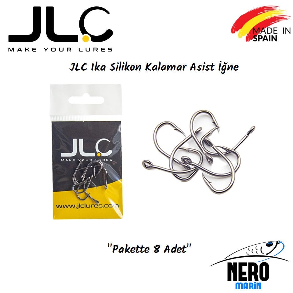 JLC Ika Silikon Kalamar Asist İğne 8 Adet/Paket
