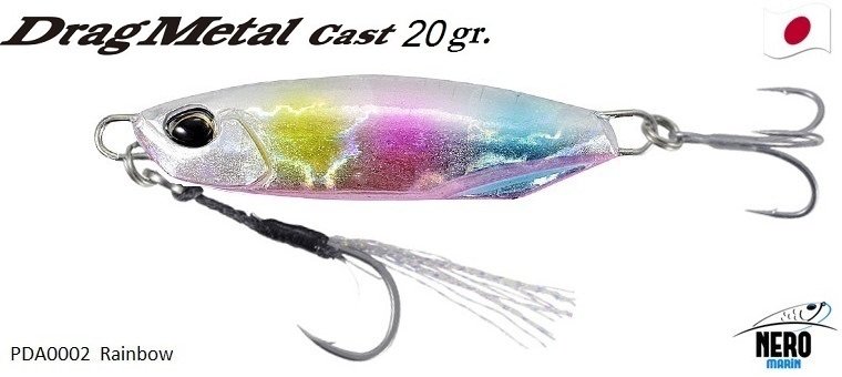 Drag Metal Cast Jig 20Gr. PDA0002 / Rainbow