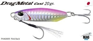 Drag Metal Cast Jig 20Gr. PHA0009 / Pink Back