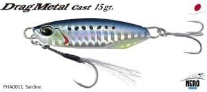 Drag Metal Cast Jig 15Gr. PHA0011 / Sardine