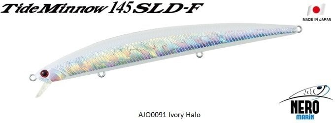 Tide Minnow 145 SLD-F  AJO0091 / Ivory Halo