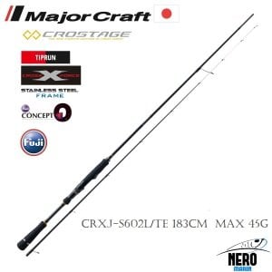 MC New Crostage CRXJ-S602L/TE Offshore Tiprun Subye Kamışı 183cm Max 45g