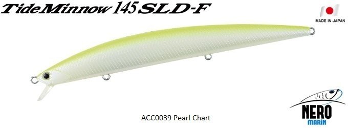 Tide Minnow 145 SLD-F  ACC0039 / Pearl Chart