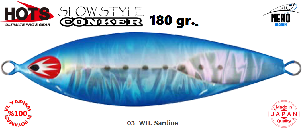 Hots Slow Style Conker 180gr. 03  WH. Sardine