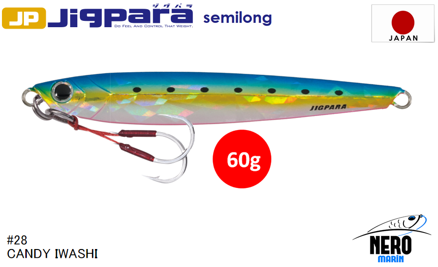 MC Jigpara Semilong JPSL-60gr #28 Candy Iwashi