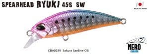 Spearhead Ryuki 45S SW CBA0189 / Sakura SardineOB