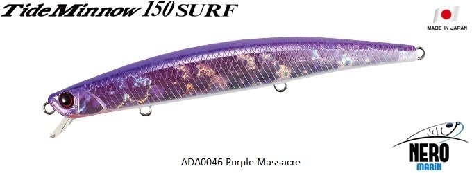 Tide Minnow 150 Surf  ADA0046 / Purple Massacre