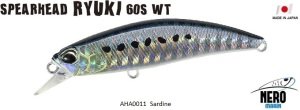 Spearhead Ryuki 60S SW AHA0011 / Sardine