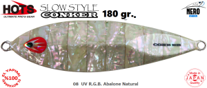Hots Slow Style Conker 180gr. 08  UV R.G.B. Abalone Natural