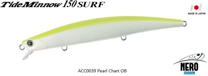 Tide Minnow 150 Surf  ACC0039 / Pearl Chart OB