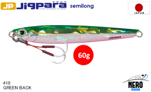 MC Jigpara Semilong JPSL-60gr #10 Green Back