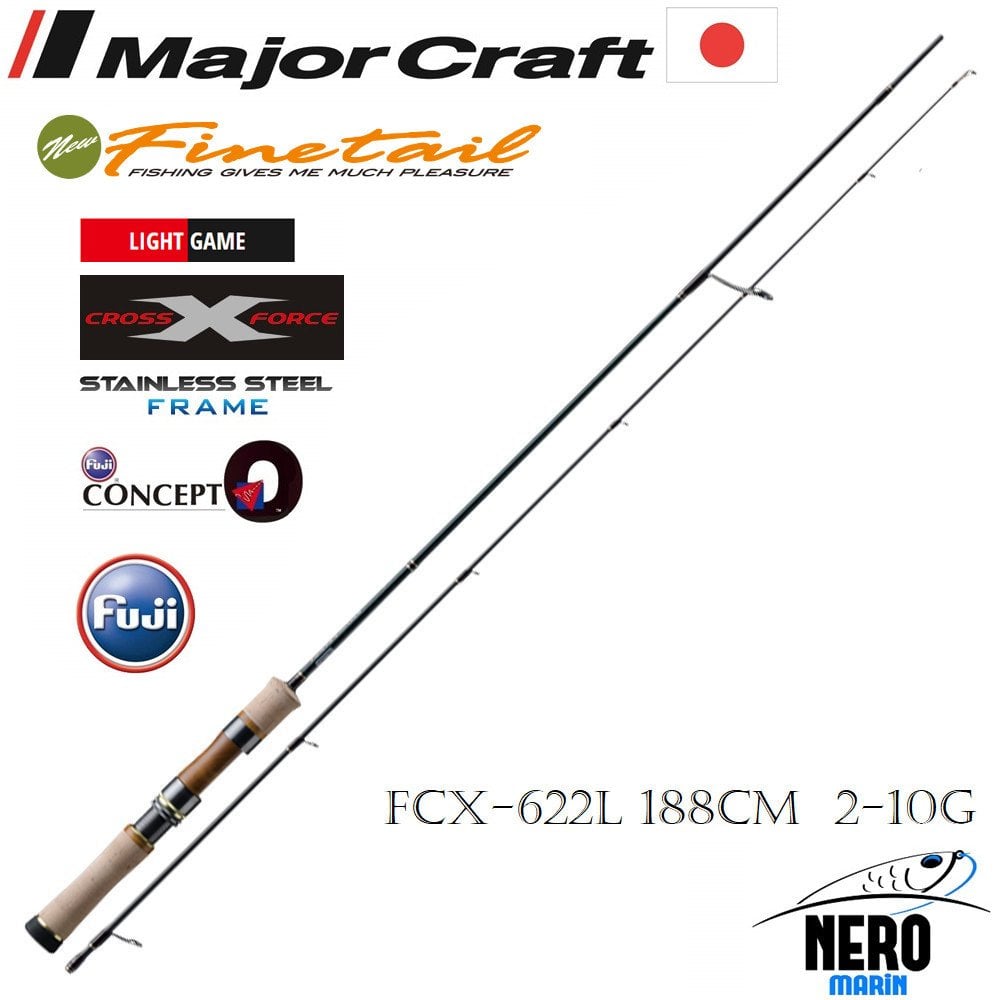 MC New Finetail LRF Kamış FCX-622L 188cm. 2-10g