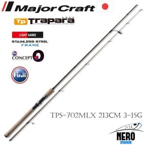 MC Trapara TPS-702MLX Light Spin Kamış 213cm. 3-15g