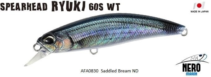 Spearhead Ryuki 60S SW AFA0830 / Saddled Bream ND