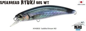 Spearhead Ryuki 60S SW AFA0830 / Saddled Bream ND