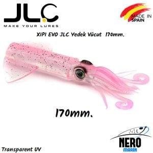 JLC Xipi Evo Silikon Kalamar Yedek Vücut 170mm #2 Transparent UV
